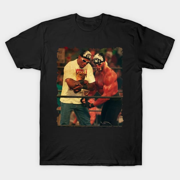 vintage dennis rodman in the ring T-Shirt by Toko Baju